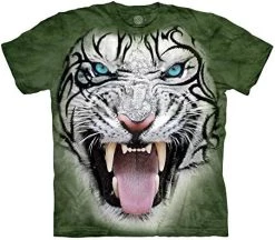 The Mountain Big Face Tribal White Tiger -Clothing Store 51rGQqmpOgL. AC