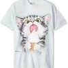 The Mountain Men's Creamy Cone Kitty Tee 1 The Mountain Men's Creamy Cone Kitty Tee -Clothing Store 51x6qtOCxDL
