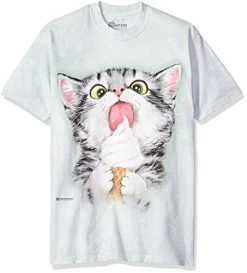The Mountain Men's Creamy Cone Kitty Tee