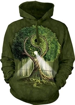 The Mountain Yin Yang Tree Hoodie