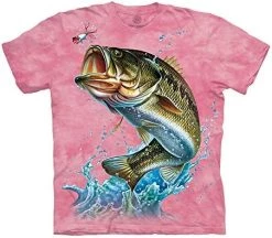 The Mountain Large Mouth Bass T Shirt - Adult Short Sleeve -Clothing Store 51zyyWi9cBL. AC